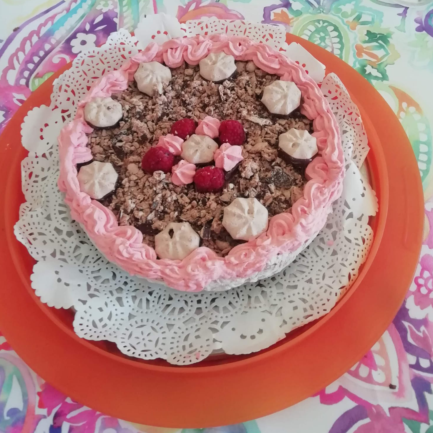 Chocolate & Raspberry Cake